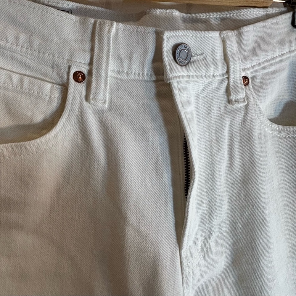 GAP Sz 28P High Rise Stride Ankle White Wide-Leg Jeans NEW WITH TAGS - Picture 3 of 8